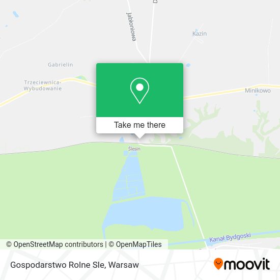 Gospodarstwo Rolne Sle map