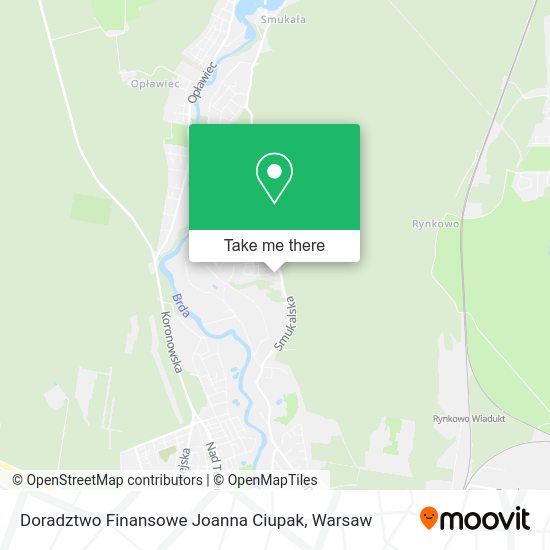 Doradztwo Finansowe Joanna Ciupak map