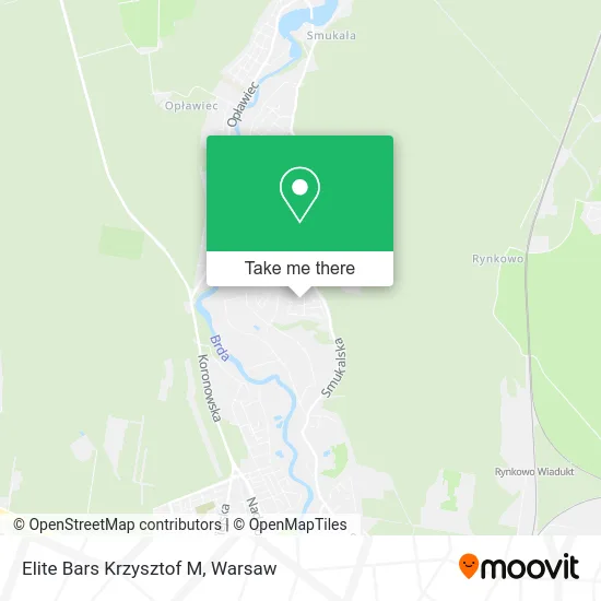 Elite Bars Krzysztof M map