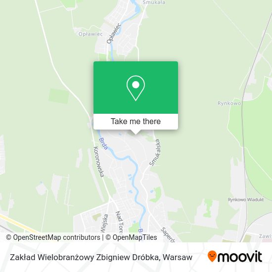 Zakład Wielobranżowy Zbigniew Dróbka map