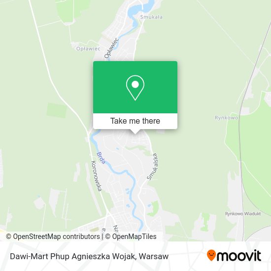 Dawi-Mart Phup Agnieszka Wojak map