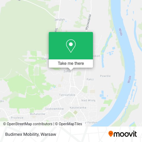 Budimex Mobility map