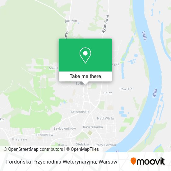 Fordońska Przychodnia Weterynaryjna map