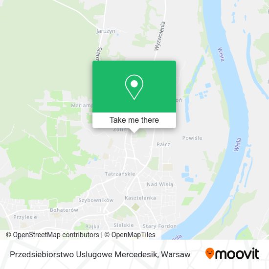 Przedsiebiorstwo Uslugowe Mercedesik map