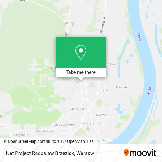 Карта Net Project Radosław Brzeziak