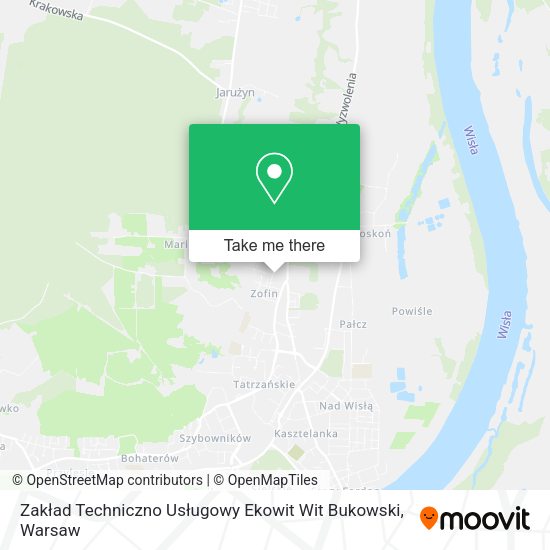 Zakład Techniczno Usługowy Ekowit Wit Bukowski map