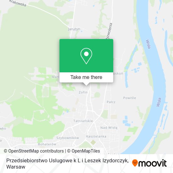 Przedsiebiorstwo Uslugowe k L i Leszek Izydorczyk map