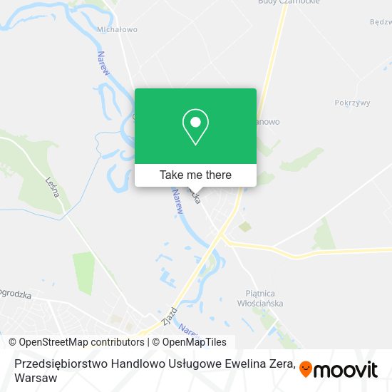 Przedsiębiorstwo Handlowo Usługowe Ewelina Zera map