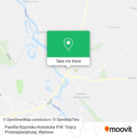 Parafia Rzymsko-Katolicka P.W. Trójcy Przenajświętszej map