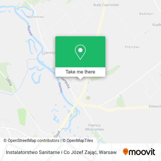 Instalatorstwo Sanitarne i Co Józef Zając map