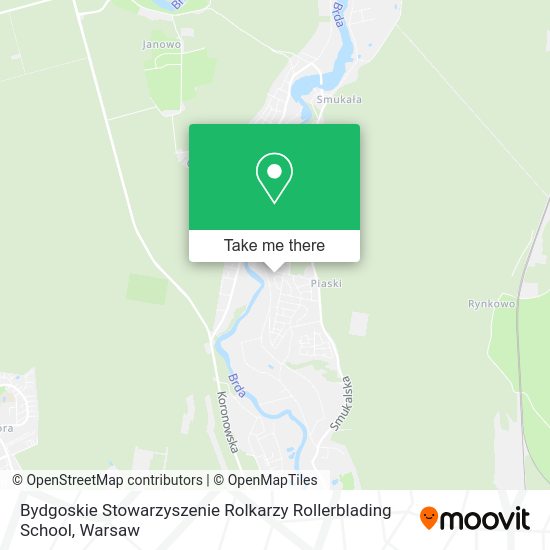 Bydgoskie Stowarzyszenie Rolkarzy Rollerblading School map