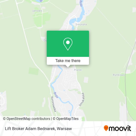 Lift Broker Adam Bednarek map