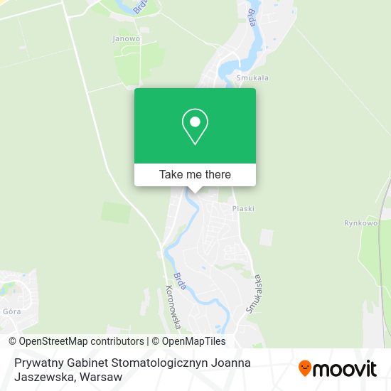 Prywatny Gabinet Stomatologicznyn Joanna Jaszewska map