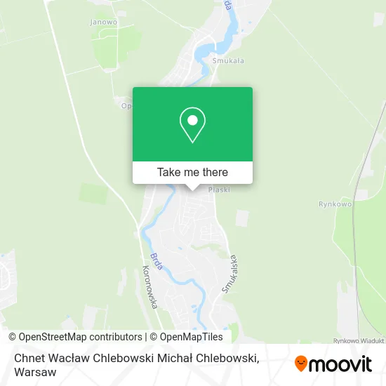 Chnet Wacław Chlebowski Michał Chlebowski map