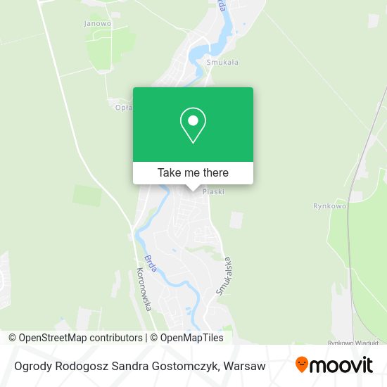 Ogrody Rodogosz Sandra Gostomczyk map