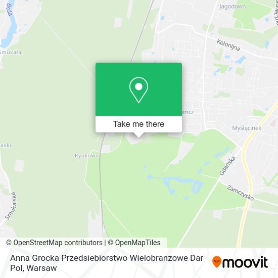 Anna Grocka Przedsiebiorstwo Wielobranzowe Dar Pol map