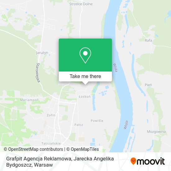 Grafpit Agencja Reklamowa, Jarecka Angelika Bydgoszcz map