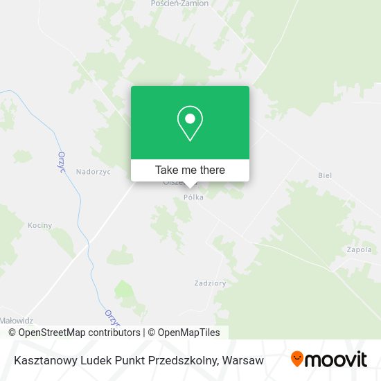 Kasztanowy Ludek Punkt Przedszkolny map