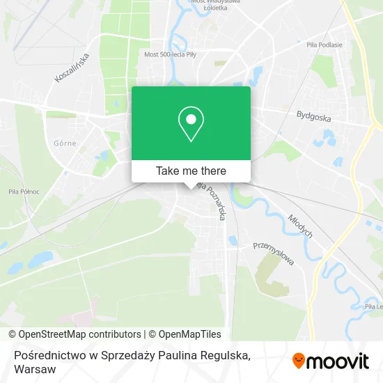 Карта Pośrednictwo w Sprzedaży Paulina Regulska