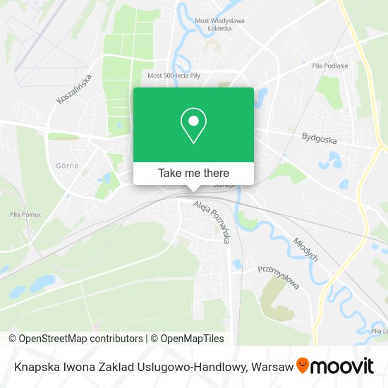 Knapska Iwona Zaklad Uslugowo-Handlowy map