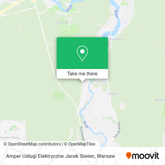 Amper Usługi Elektryczne Jacek Siwiec map