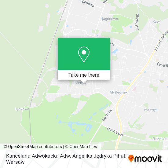 Kancelaria Adwokacka Adw. Angelika Jędryka-Pihut map