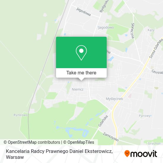 Kancelaria Radcy Prawnego Daniel Eksterowicz map