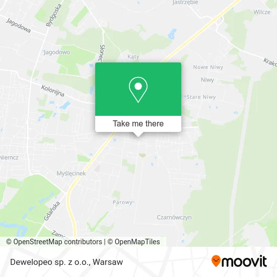 Карта Dewelopeo sp. z o.o.