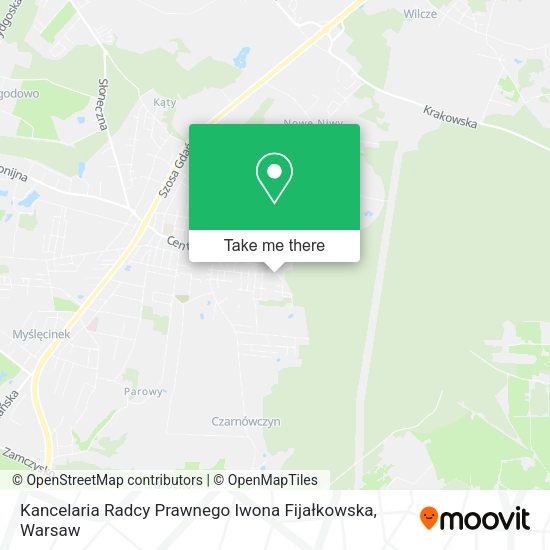 Kancelaria Radcy Prawnego Iwona Fijałkowska map