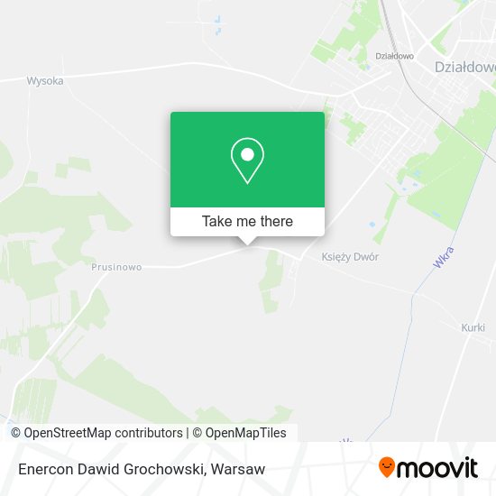 Enercon Dawid Grochowski map