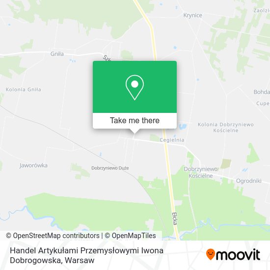 Handel Artykułami Przemysłowymi Iwona Dobrogowska map