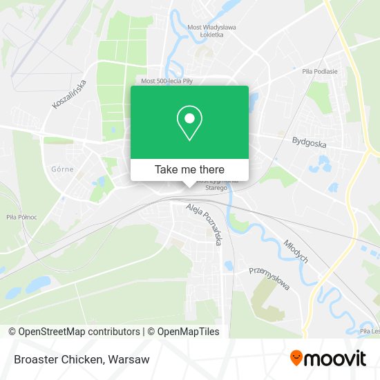 Broaster Chicken map