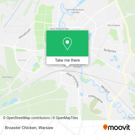 Карта Broaster Chicken