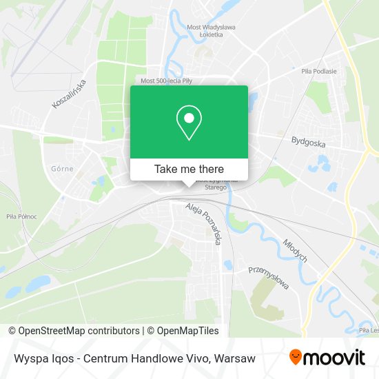 Wyspa Iqos - Centrum Handlowe Vivo map