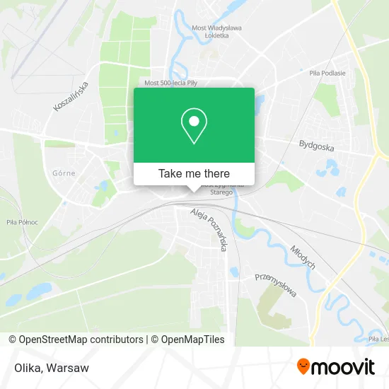Карта Olika