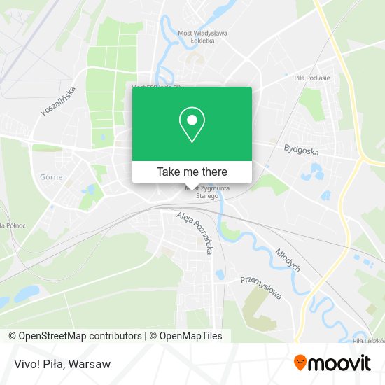 Vivo! Piła map