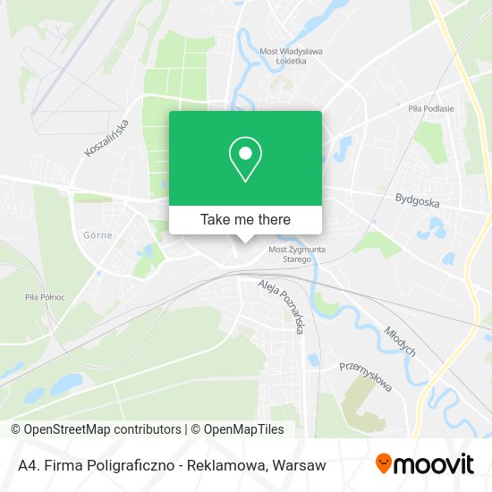 A4. Firma Poligraficzno - Reklamowa map