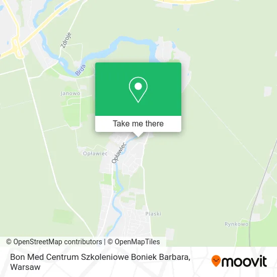 Bon Med Centrum Szkoleniowe Boniek Barbara map