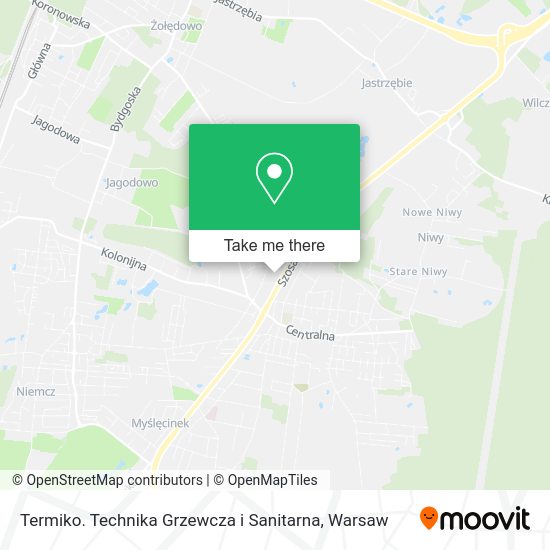 Termiko. Technika Grzewcza i Sanitarna map