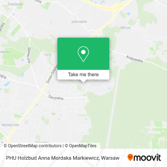 Карта PHU Holzbud Anna Mordaka Markiewicz