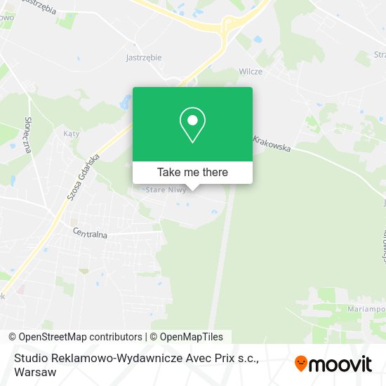 Studio Reklamowo-Wydawnicze Avec Prix s.c. map