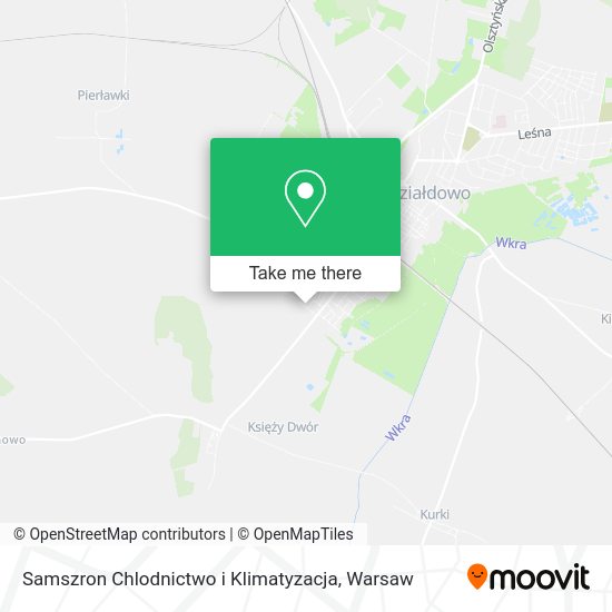 Samszron Chlodnictwo i Klimatyzacja map