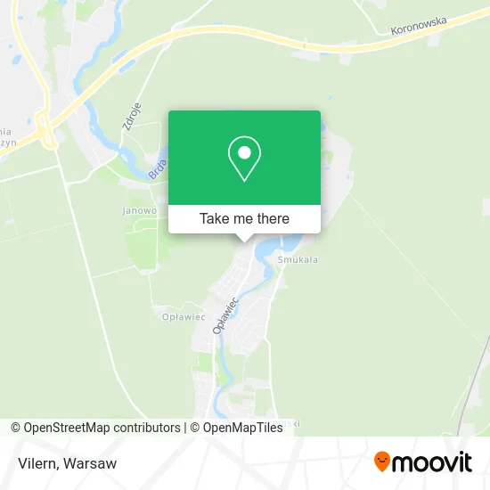 Vilern map
