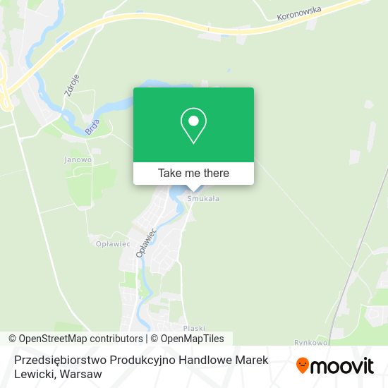 Przedsiębiorstwo Produkcyjno Handlowe Marek Lewicki map