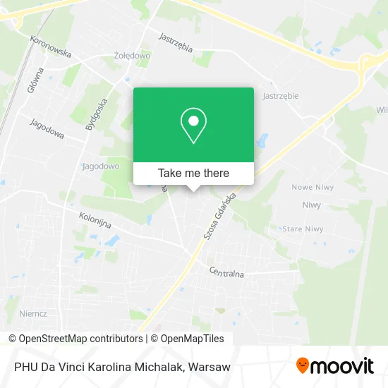 Карта PHU Da Vinci Karolina Michalak