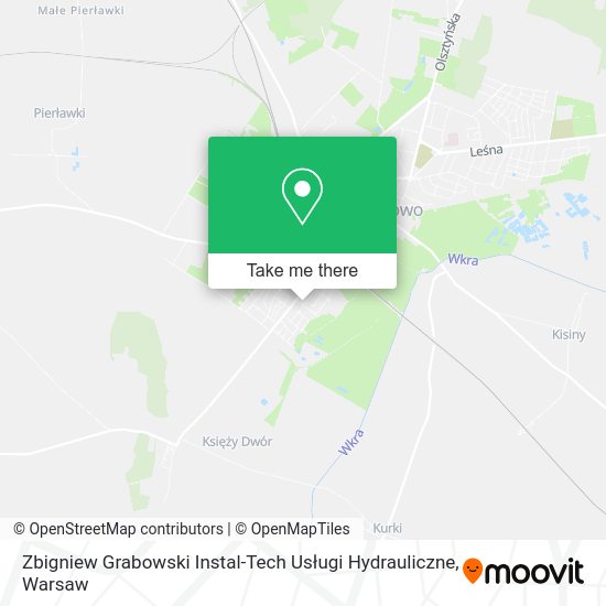 Zbigniew Grabowski Instal-Tech Usługi Hydrauliczne map