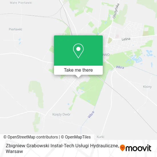 Карта Zbigniew Grabowski Instal-Tech Usługi Hydrauliczne