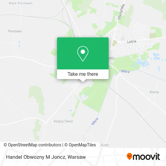Карта Handel Obwozny M Joncz