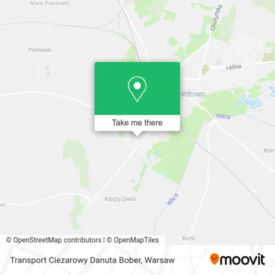 Карта Transport Ciezarowy Danuta Bober
