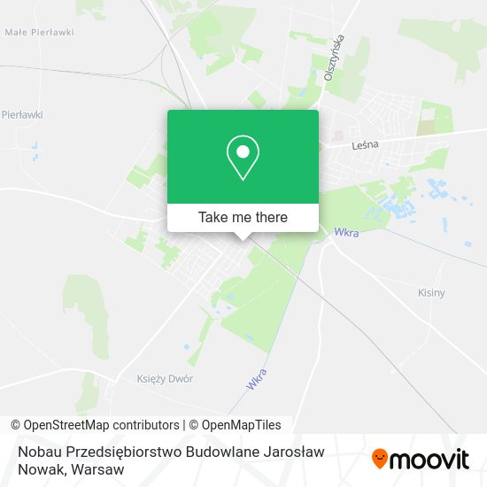 Nobau Przedsiębiorstwo Budowlane Jarosław Nowak map